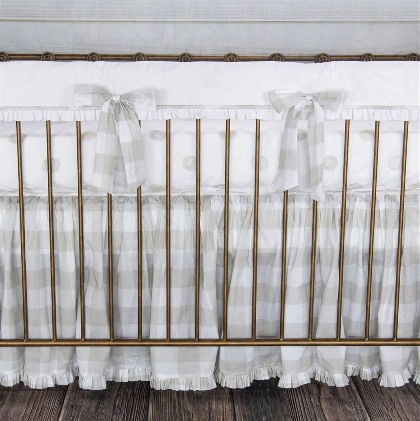 Crib Skirt | Ruffled Edge