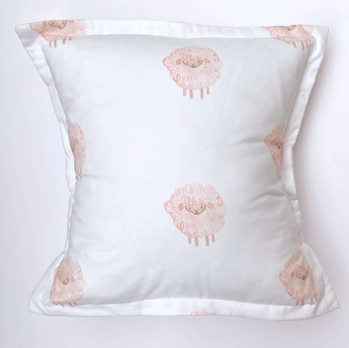 Pink Lamb Pillow 20x20