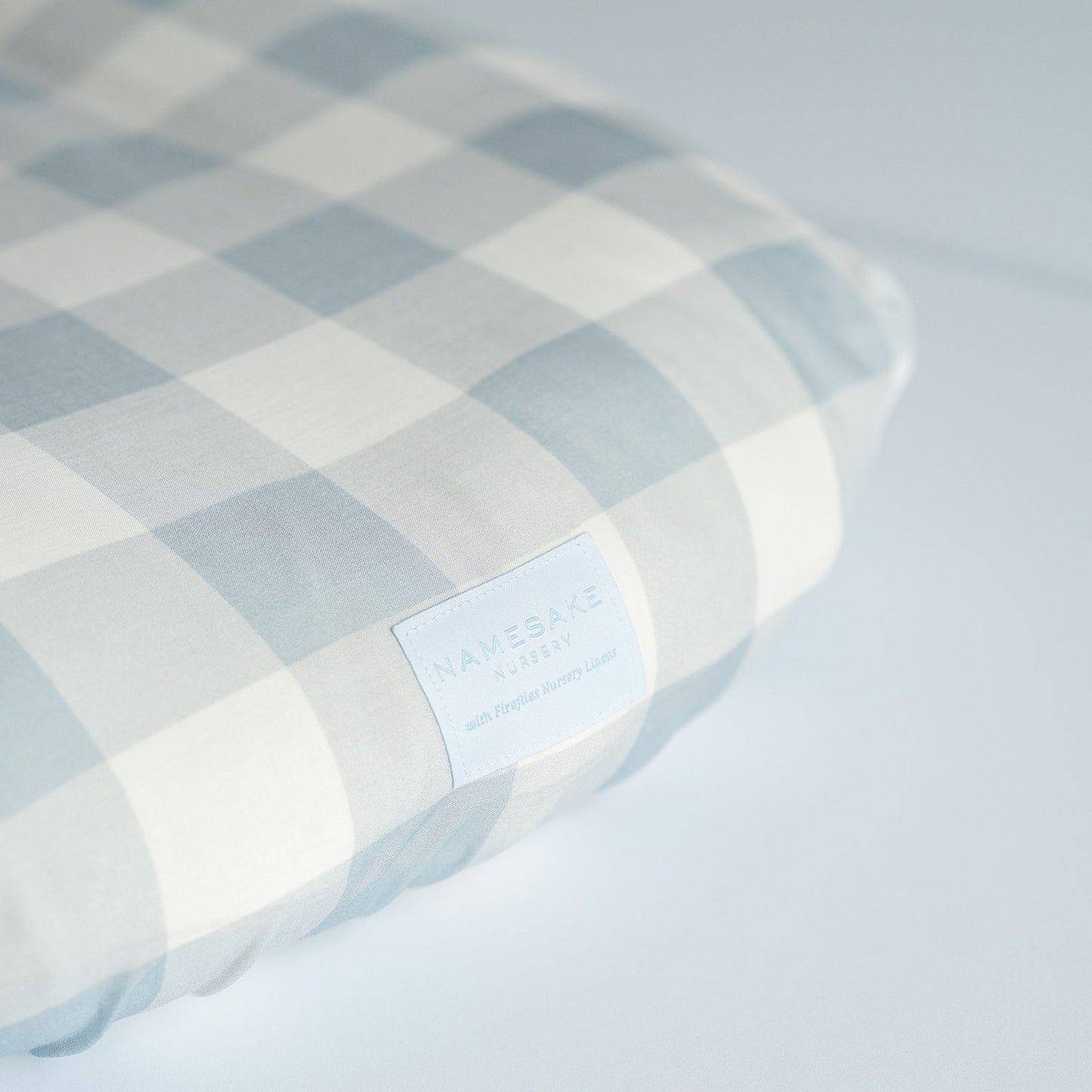 Welcome Baby Bassinet Sheet in Buffalo Check