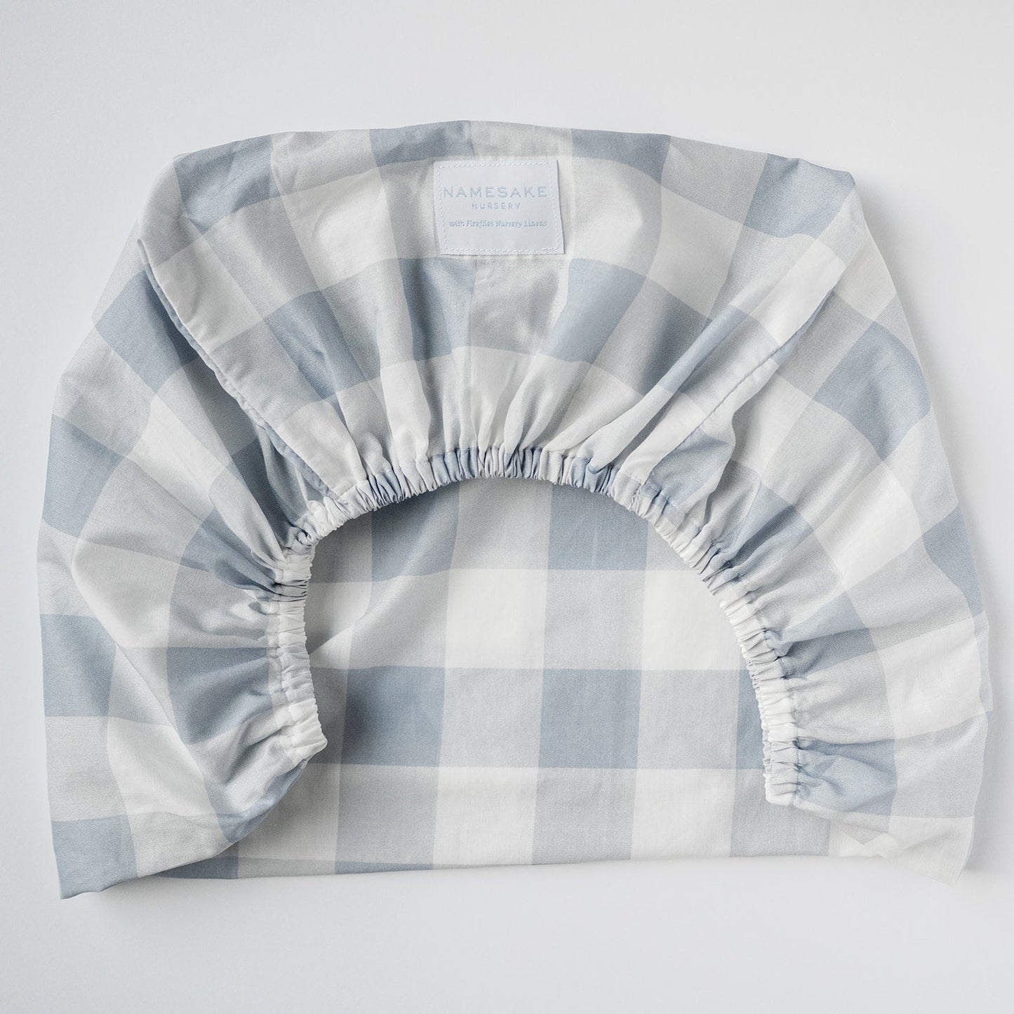 Welcome Baby Bassinet Sheet in Buffalo Check