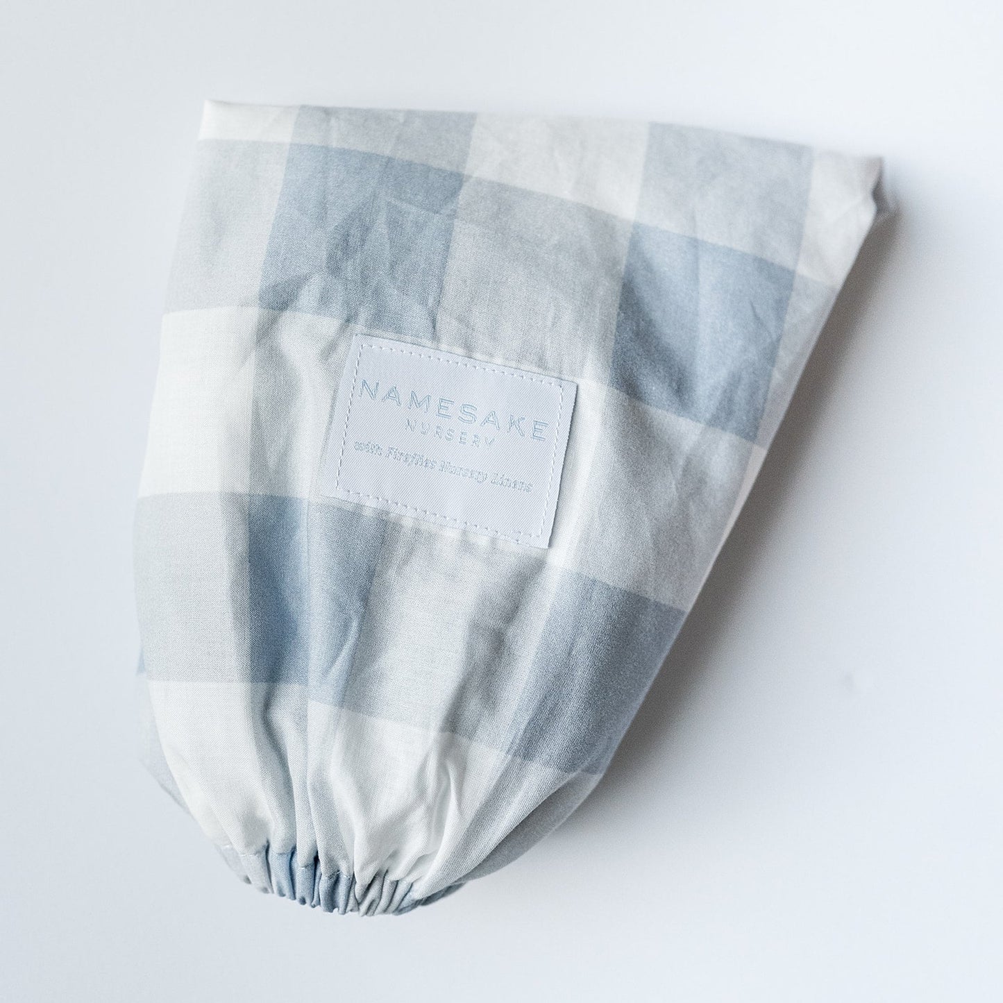 Welcome Baby Bassinet Sheet in Buffalo Check