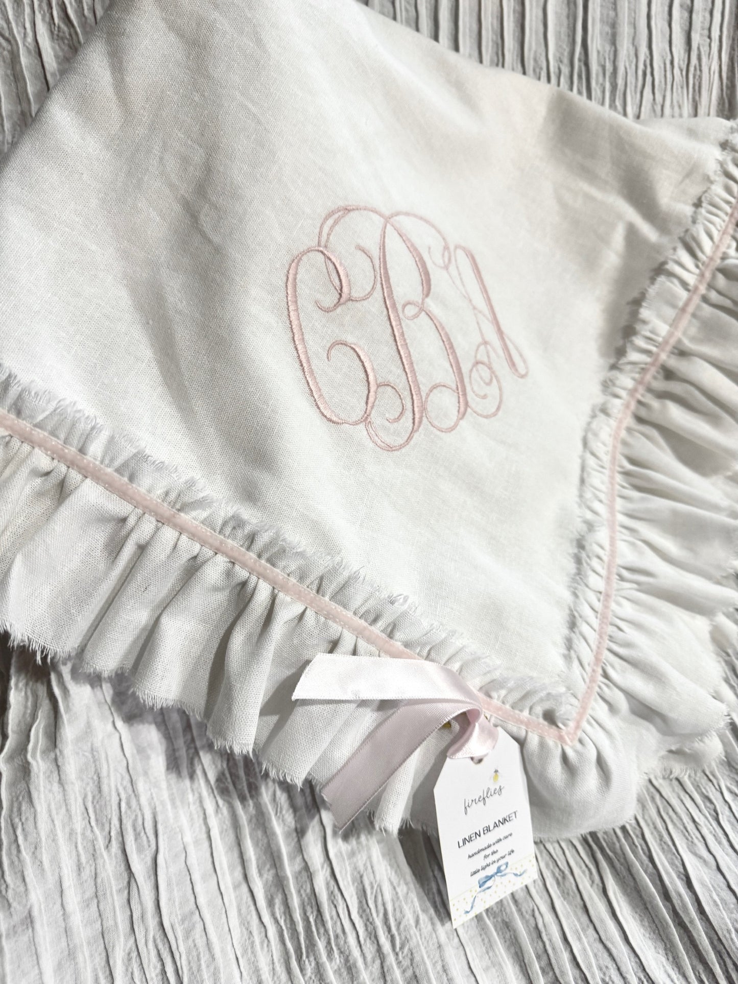 Linen Keepsake Blanket