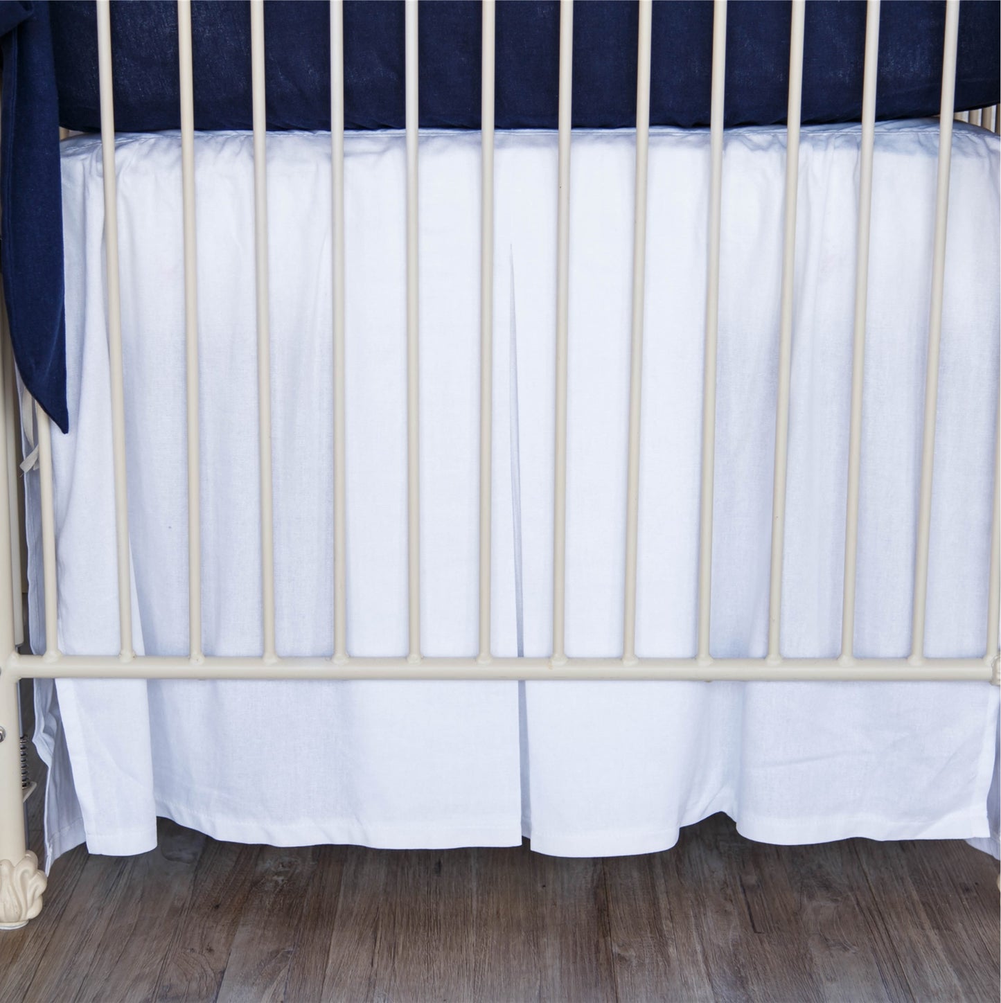 Crib Skirt | Pleated