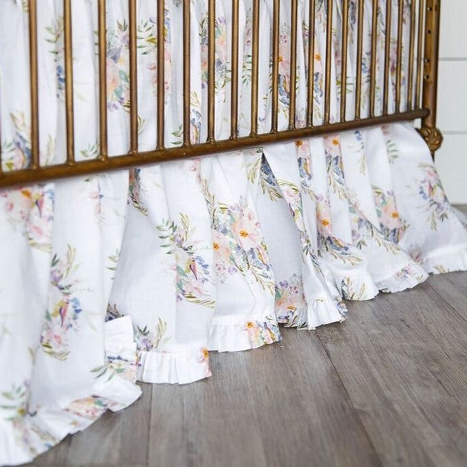 Crib Skirt | Ruffled Edge